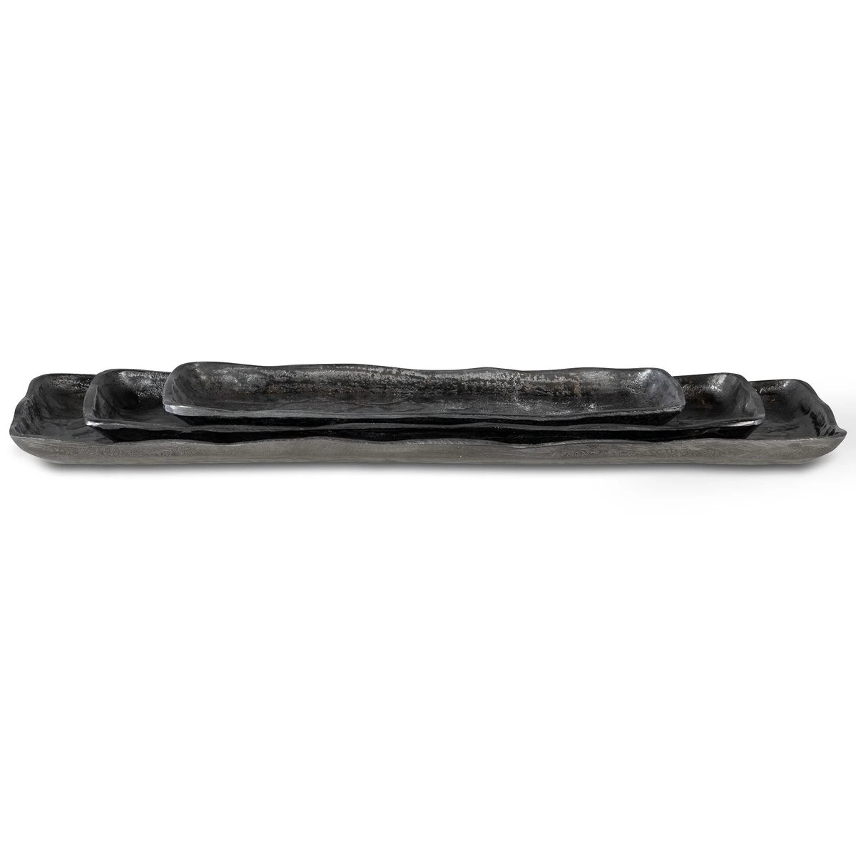 Artisan Antik Nikel Tepsi (3'lü Set)
