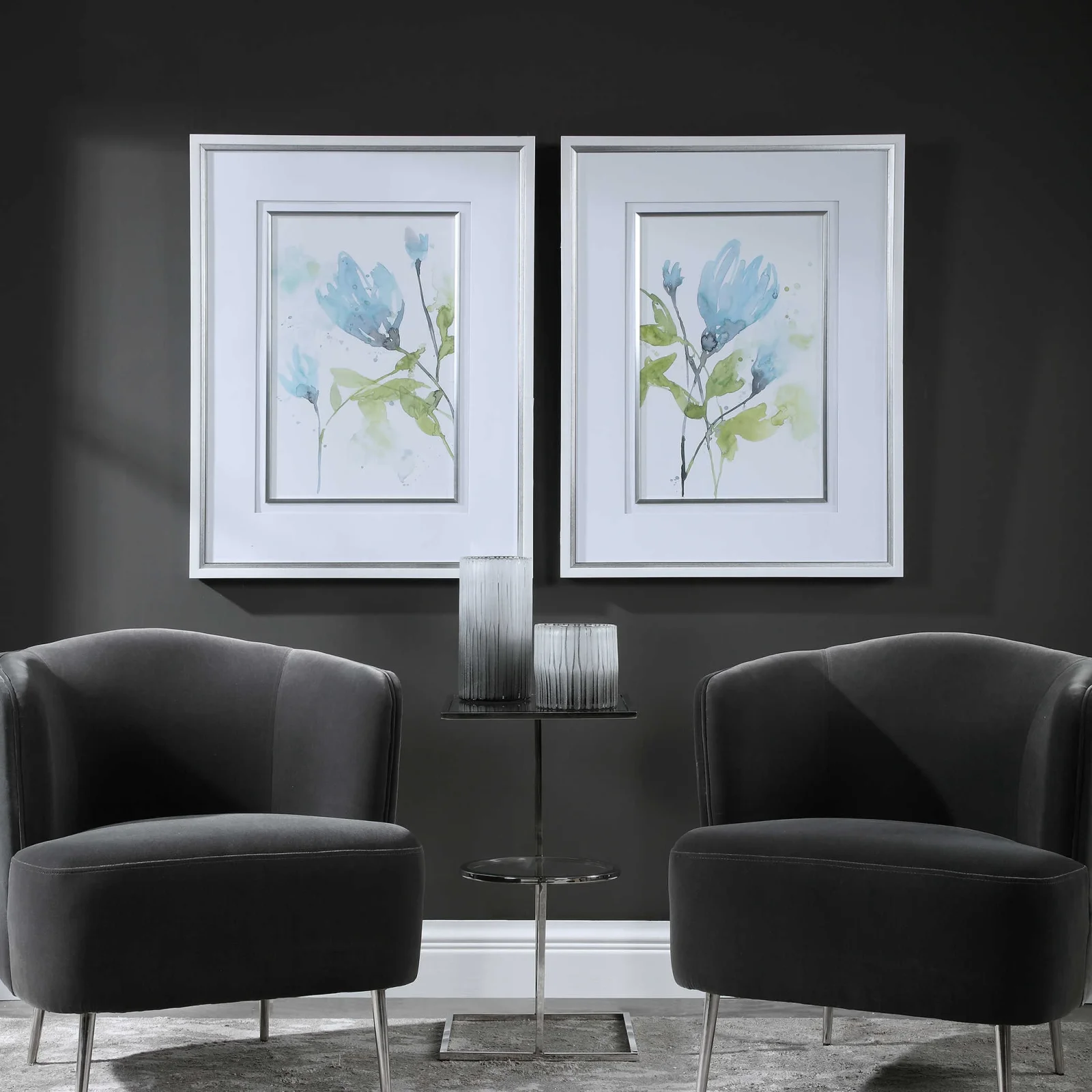 Cerulean Splash Tablo (2li Set) - Görsel 2